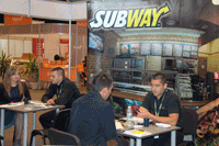 Голям интерес към щанда на Subway